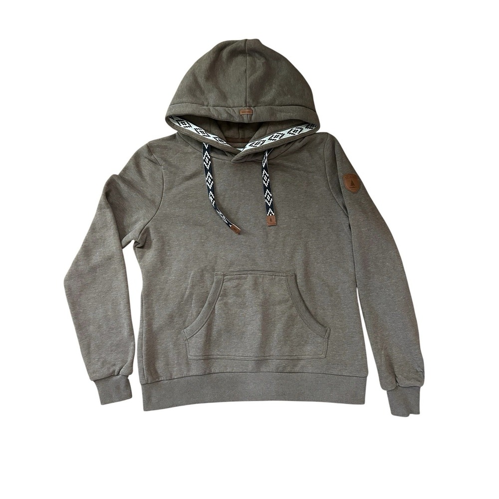 Wanakome Adventure MFG Co. Hoodie Sweatshirt. Brown Unisex SZ XL